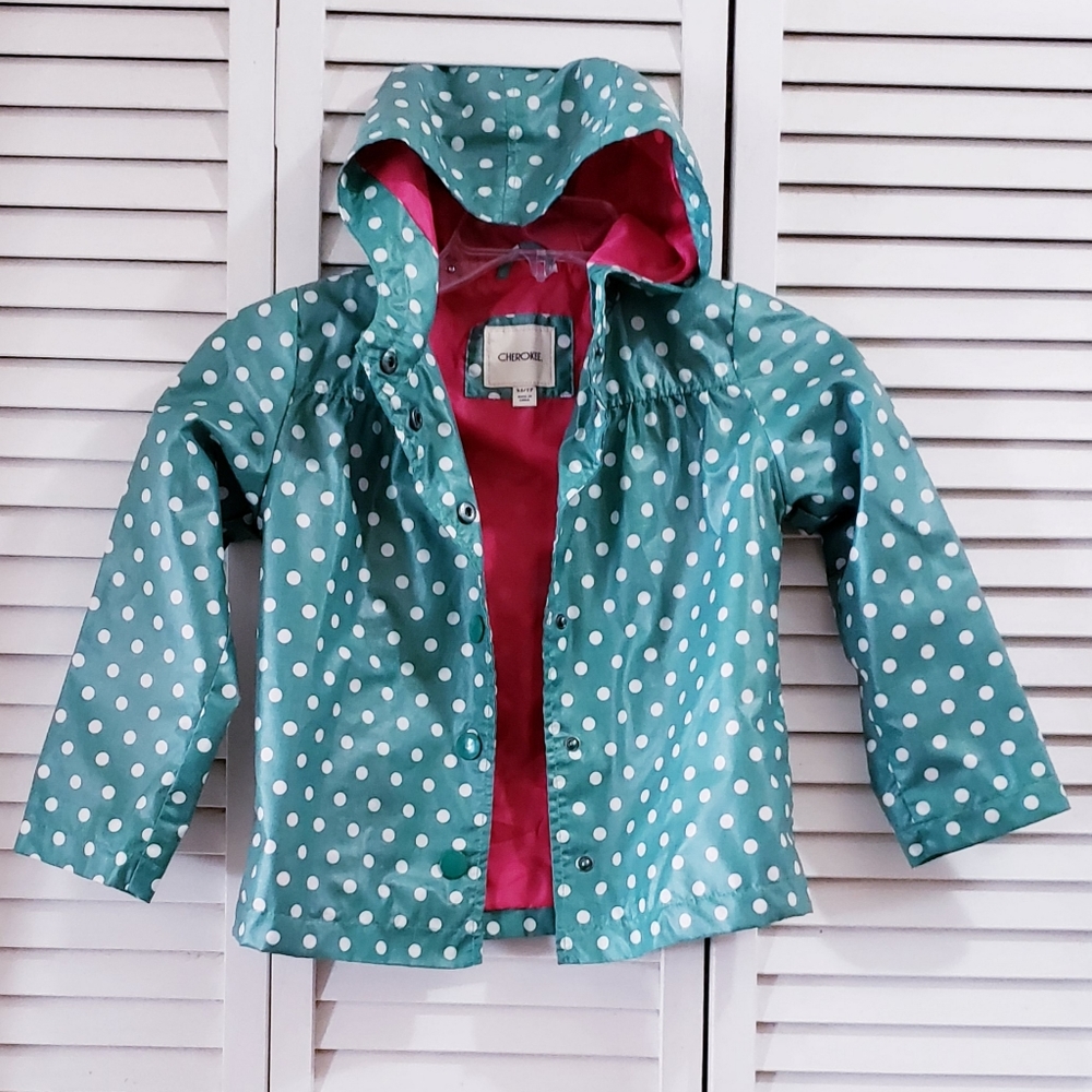 Cherokee girls raincoat xs/tp